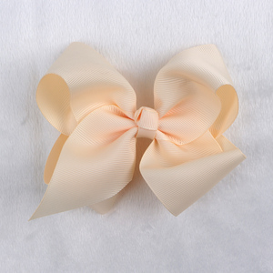 Pequeño color sólido grosgrain <span class=keywords><strong>arquea</strong></span> la pinza de pelo - Product Image 3