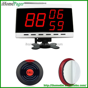 Alta calidad Ihomepager sistema de campana de llamada sin hilos camarero para restaurante - Product Image 1