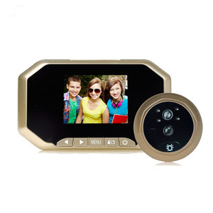 Einfach zu installieren <span class=keywords><strong>3</strong></span>,0 Zoll türklingel viewer, Bewegungserkennung nachtsicht digital video türspion viewer kamera BS-MK05A - Product Image 1