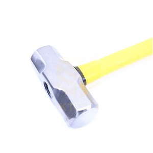 Martillos de Impacto con Mango de Fibra de Vidrio, Martillo de Mecánico Totalmente Pulido YO-15802 CN;JIA Acero <span class=keywords><strong>YAOU</strong></span> Amarillo y Negro 2LB - Product Image 3