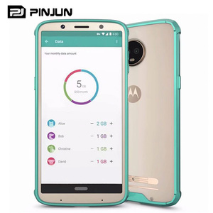 Carcasa trasera transparente para PC, funda protectora de parachoques de TPU transparente ligera para moto G G24 G04 Power Z3 <span class=keywords><strong>play</strong></span>, funda transparente - Product Image 6