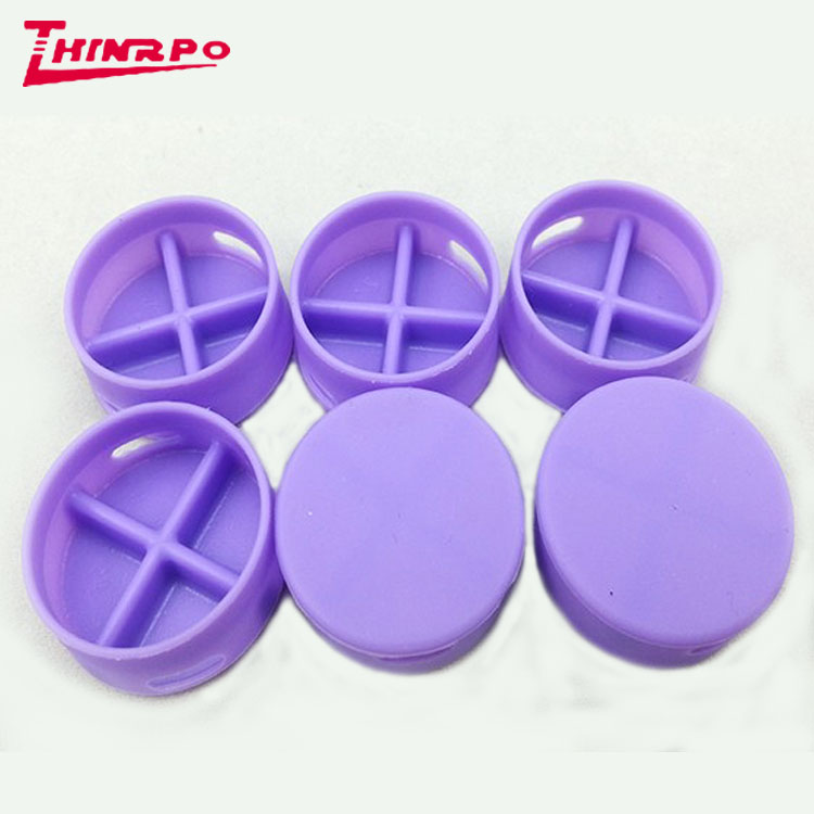 Пищевой компактный портативный резиновый силиконовый дорожный контейнер для таблеток, контейнер для лекарств