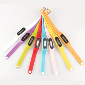Mode Mince Led Montre Femmes Étanche En Silicone - Product Image 5