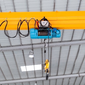 Tốc Độ Gấp Đôi 3.2 Tấn Điện Wire Rope <span class=keywords><strong>Hoist</strong></span> Với Nâng Chiều Cao 12 M - Product Image 5