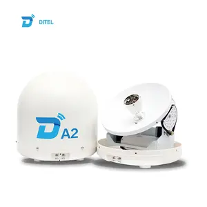 Ditel A2 28厘米 Ku 波段便携式迷你海洋移动卫星 TVRO 天线盘系统高清电视户外