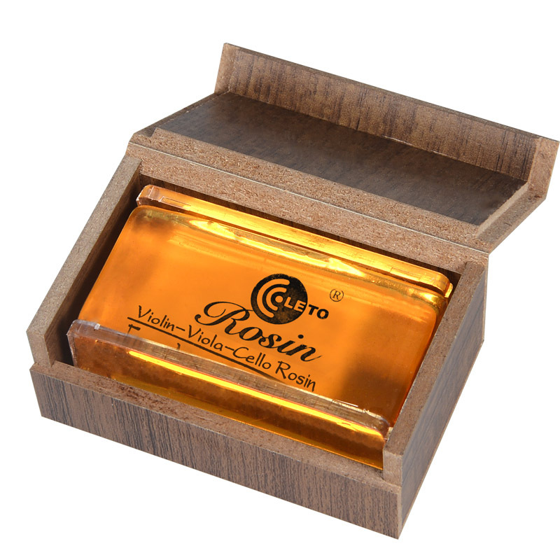 Colophane Naturelle Jaune Pour Violon Et Alto – Adhérence Durable, Faible Poussière, 5,5 X 3 X 1,8 Cm – Pour Débutants Et Pros
