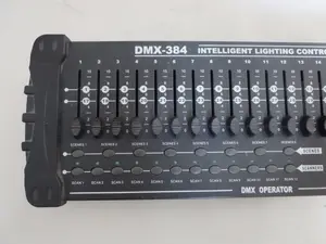 Contrôleur de lumière DMX384 sans fil, Console de variateur de scène Disco DJ