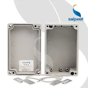 Saipwell SP-AG-FA2-3 125*80*58mm Extruded Aluminum Enclosure Outdoor Junctin Box IP66 Aluminum Enclosure