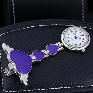<span class=keywords><strong>Montre</strong></span> de poche en Quartz <span class=keywords><strong>pour</strong></span> infirmières <span class=keywords><strong>pour</strong></span> <span class=keywords><strong>femme</strong></span>, à pince, mignon, cœur, amour, à la mode, 2018 - Product Image 4
