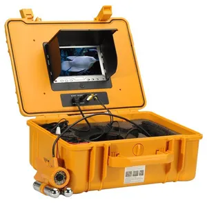 7 inch Fish Finder Underwater Fishing Camera 24 High-Power White Lights Underwater Surveillance Video Camera 20m