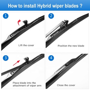 Spazzole Tergicristallo per <span class=keywords><strong>Auto</strong></span> Compatibili con Chevrolet Avalanche 2002-2006 e 2009-2013 - Product Image 6