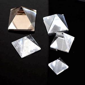 Ingrosso piramidi di cristallo di quarzo chiaro naturale piramide di cristallo di guarigione per prodotti di guarigione spirituale - Product Image 6