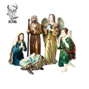 Catholic Church Religious Resin <strong>Life</strong> <strong>Size</strong> Christmas Nativity Sets <strong>Statues</strong> - Product Image 5