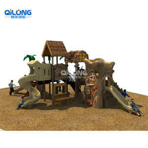 สนามเด็กเล่นกลางแจ้งทำจากไม้สำหรับเด็กสไตล์ใหม่ราคายอดนิยม - Product Image 4