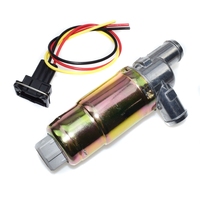 Pièces détachées pour voitures Accessoires pour voitures Jeu de soupapes de contrôle d'air de ralenti avec connecteur Pigtail pour Audi Hyundai Kia Saab Pour VW GOLF JETTA QUANTUM 0280140505 034133455