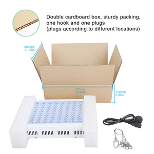 Le plein Spectre LED Élèvent Des Lumières <span class=keywords><strong>Plantes</strong></span> D'intérieur Doubles Puces MINI 300 W a mené la lampe de Croissance - Product Image 6