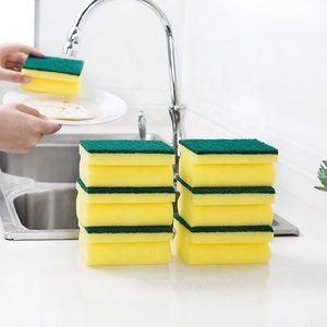 Cuisine <span class=keywords><strong>U</strong></span> type <span class=keywords><strong>Tampon</strong></span> De Nettoyage Rainure Gommage Éponge À Récurer - Product Image 1