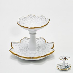 Estante de gafas de alambre multifunción con bandeja de adornos - Product Image 3