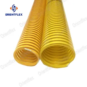 Tuyau à ressort helix en plastique pvc 12mm, pour eau/huile/poudre/produits chimiques