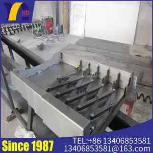Steel Plate Machine Protective Shield Steel Bellows Cover Telescopic Cover