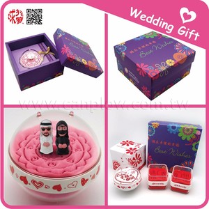 Creative <b>Novelty</b> Globe Shaped Arabic Figurine Wedding Favor <b>Gift</b> - Product Image 3