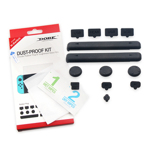 Kit Antipolvo TNS-862, Cubierta de Prevención de Polvo + <span class=keywords><strong>Protector</strong></span> de Pantalla de Vidrio Templado para Accesorios de <span class=keywords><strong>Nintendo</strong></span> <span class=keywords><strong>Switch</strong></span> - Product Image 1