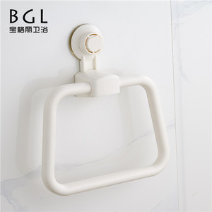 Ensemble d'accessoires <span class=keywords><strong>de</strong></span> <span class=keywords><strong>salle</strong></span> <span class=keywords><strong>de</strong></span> <span class=keywords><strong>bain</strong></span> en plastique, Design Simple et réglable, ventouse ABS, <span class=keywords><strong>anneau</strong></span> pour <span class=keywords><strong>serviette</strong></span> - Product Image 2
