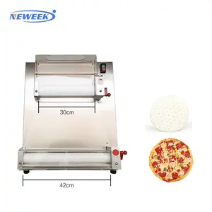 NEWEEK round shape flattener pizza dough sheeter machine