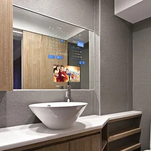 Room Waterproof Smart Mirror Touch Screen Android Bathroom