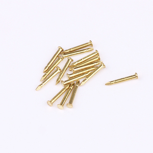 Perú Popular Base <span class=keywords><strong>de</strong></span> solapa para broches y insignias <span class=keywords><strong>de</strong></span> latón pulido, con accesorios <span class=keywords><strong>de</strong></span> clavos y doble pasador para cierre <span class=keywords><strong>de</strong></span> mariposa - Product Image 2