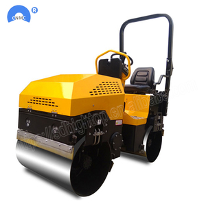 Compactador asférico vibratorio hidráulico de doble rueda de acero para suelo - Product Image 4