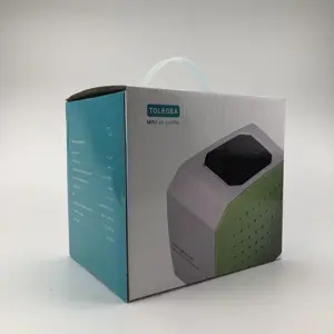 Mini Air PurifierตัวกรองTrue HEPA Air Eliminatorสำหรับผู้สูบบุหรี่,ควัน,ฝุ่น,แม่พิมพ์,บ้านและสัตว์เลี้ยง,Air Cleaner