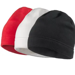 Top Quality Custom Winter Thick Fleece Beanie Hat For Sale