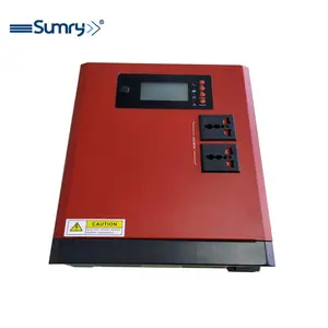 Model Baru 1.2kva 12 V, 2.4kva 24 V Modified Sinewave MPPT Converter/Converter