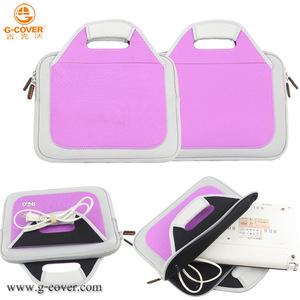 <span class=keywords><strong>Moins</strong></span> <span class=keywords><strong>cher</strong></span> et promotionnel 10 "pouces Design housse pour ordinateur <span class=keywords><strong>portable</strong></span> sacoche souple avec poignée - Product Image 1