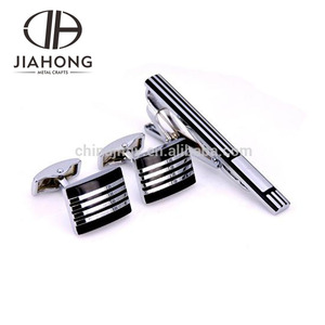Personalizado de plata blanks Clip/<span class=keywords><strong>mancuerna</strong></span> con gemelos caja - Product Image 5