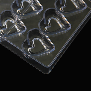 <span class=keywords><strong>Molde</strong></span> de <span class=keywords><strong>policarbonato</strong></span> con forma de corazón de alta calidad, <span class=keywords><strong>molde</strong></span> reutilizable personalizado para barra de chocolate - Product Image 5