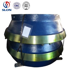 Pièces de rechange pour broyeur à cône Mn18Cr2 H6800 S6800 H8800 CH880 CH660 442.9398, revêtement et manteau de bol à haute teneur en manganèse - Product Image 3