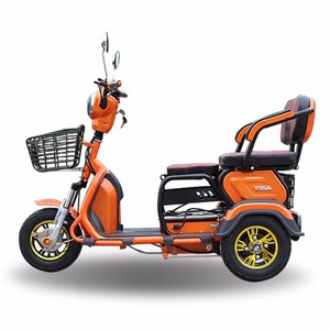 Triciclo de Carga Eléctrico de 48V con Certificación CE para Adultos, Uso de Pasajeros, Diseño Moderno - Product Image 1
