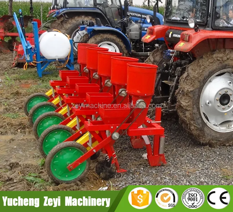 Goedkoop Goede Kwaliteit Energie Efficiënte Precieze 6 Rij Geen Tot Tractor Operated Maïs Planter