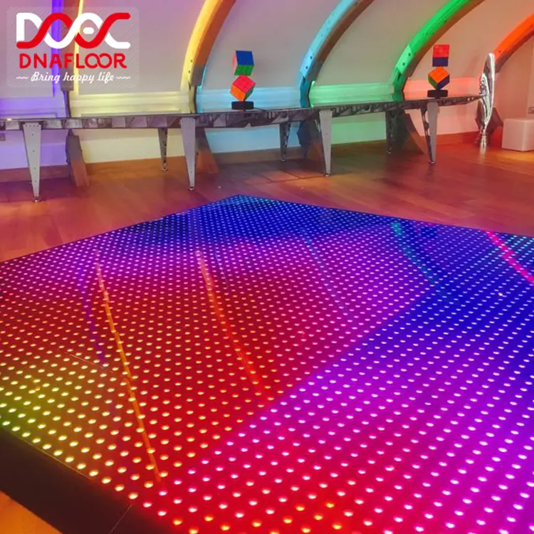 DNA Led Dance Floor Bester Anzug für Game Party Club zum Mieten und Verkauf