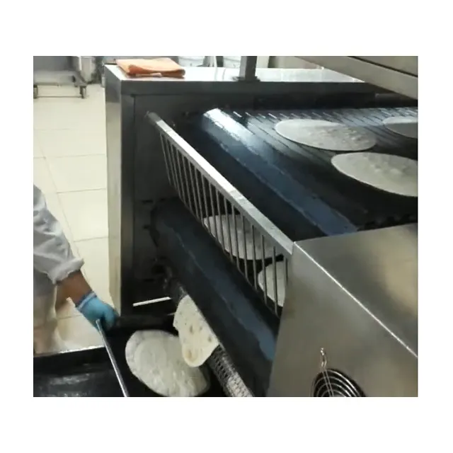 Platte Brood Maker Machine/Arabisch brood productielijn