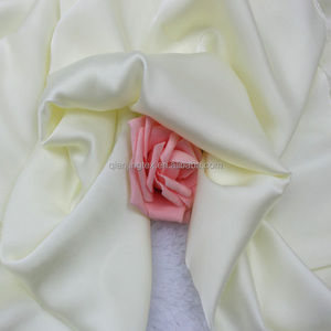 Tessuto in Chiffon Satinato di Poliestere 50D Liscio e Lucido con Proprietà Antistatiche per Abiti da Sposa e Pigiami, Vendita all'Ingrosso - Product Image 3