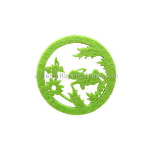Fetl <span class=keywords><strong>Easter</strong></span> Bunny Vilt <span class=keywords><strong>Coaster</strong></span> Voor Pasen/Lente Decoratie