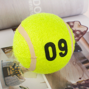 2018 klasik OEM üreticileri profesyonel toptan interaktif Pet köpek çiğneme oyuncakları tenis topu köpek topu ithalatı