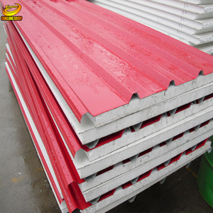 Fuego espuma eps panel del techo sándwich para la <span class=keywords><strong>casa</strong></span> prefabricada - Product Image 3