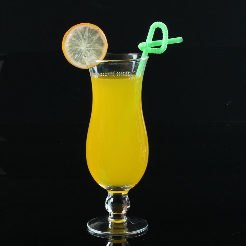 Clear Fashion Design Shaped Glass Juice Cups Ice Cream Glass Cup