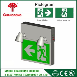 Costumbre recargable luz de <span class=keywords><strong>emergencia</strong></span> <span class=keywords><strong>señal</strong></span> de <span class=keywords><strong>salida</strong></span> del led - Product Image 4