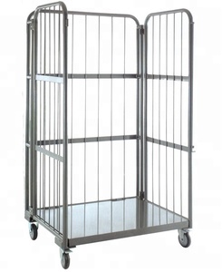 गोदाम तार जाल कंटेनर रोल पिंजरे ट्राली - Product Image 6