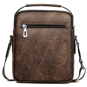 Sac messager en cuir PU pour homme, marque <span class=keywords><strong>Vicuna</strong></span> Polo, tendance, durable, sac à bandoulière en cuir pour homme - Product Image 3